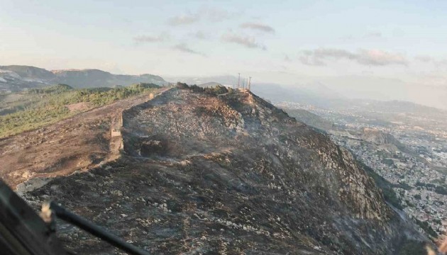 Hatay’da orman yangını kontrol altına alındı
