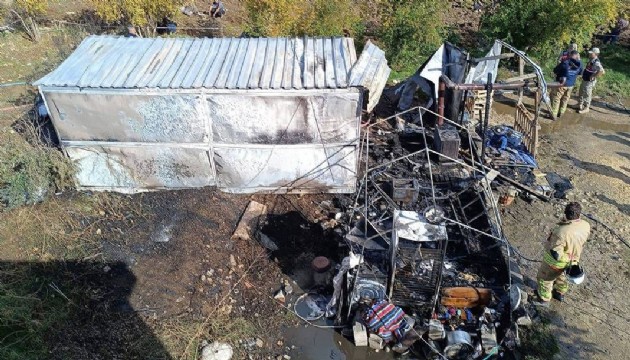 Hatay'da konteyner yangını: 1 ölü