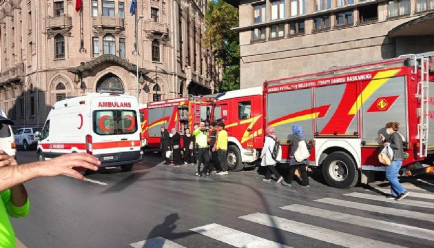 Ankara'da korkutan patlama