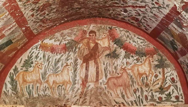 İznik'te erken hristiyanlık dönemine ait ‘Çoban İsa' figürü bulundu