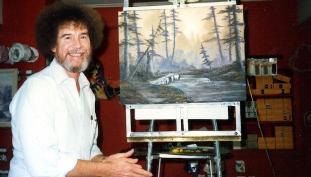 Bob Ross’un 3 tablosu, rekor fiyata satıldı