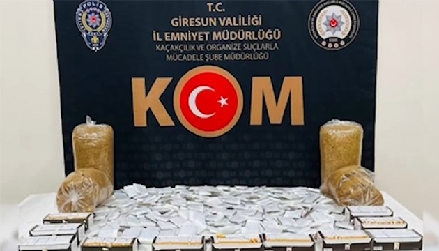 79 ilde dev kaçak tütün operasyonu