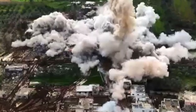 Lübnan'da yıkımın izleri!