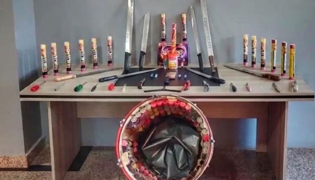 Deplasman otobüsünden mühimmat çıktı