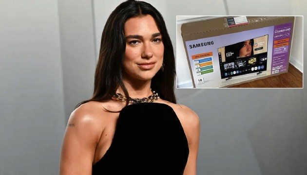 Ünlü yıldız Dua Lipa küplere bindi!