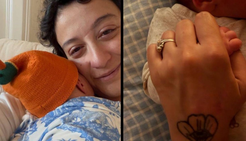 Melike Şahin bebeğinin adını açıkladı