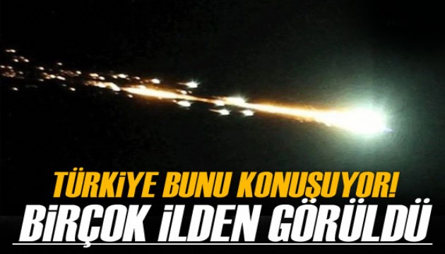 Türkiye bunu konuşuyor! Birçok ilden görüldü