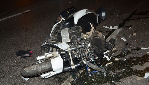 Motosiklet yarışı ölümle bitti