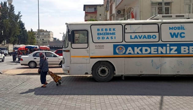 Pazar yerlerine mobil tuvalet kuruluyor