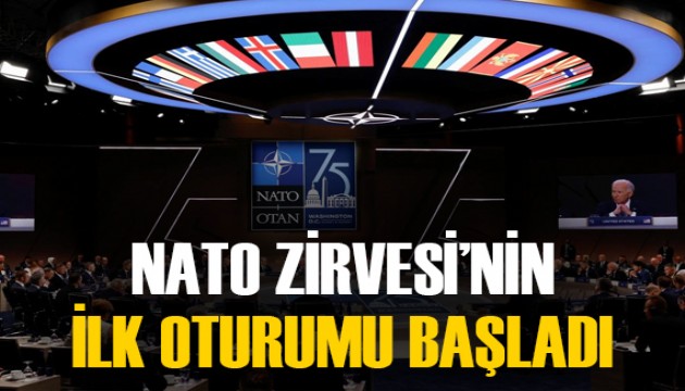 NATO Zirvesi'nin ilk oturumu başladı