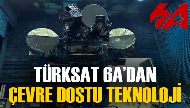 Türksat 6A'nın ihtiyaç duyduğu enerji güneş panellerinden sağlanacak