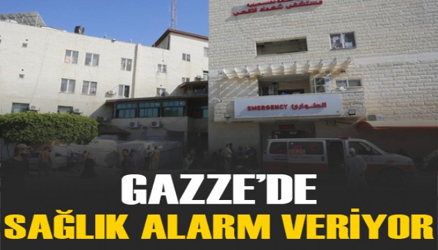 Gazze'deki Aksa Şehitleri Hastanesi, en asgari imkanlarla hizmet veriyor