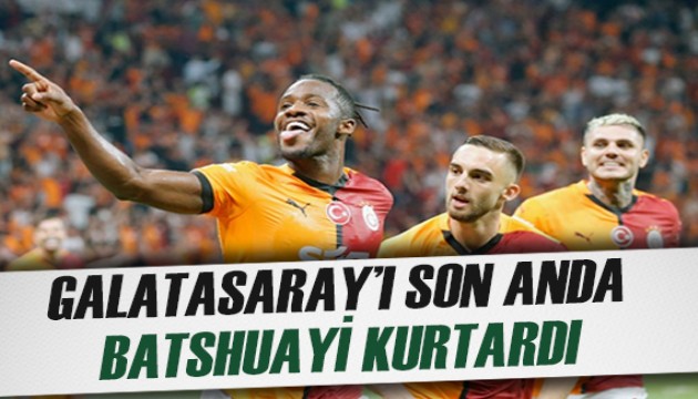 Michy Batshuayi'den Galatasaray'ı kurtarma harekatı