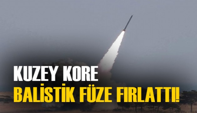 Kuzey Kore balistik füze fırlattı