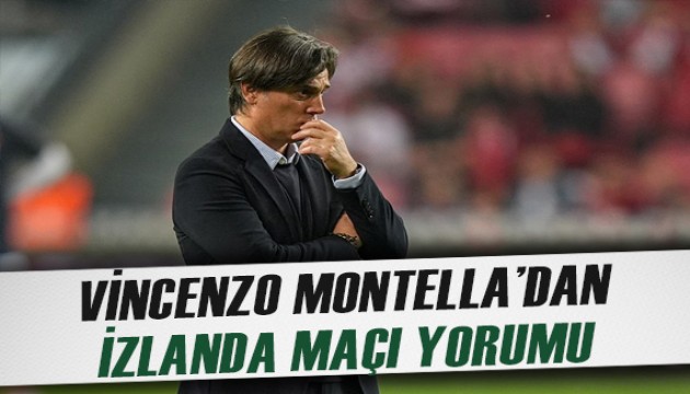 Vincenzo Montella'dan İzlanda yorumu