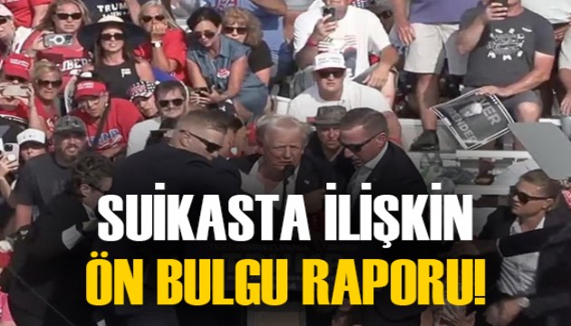 Trump'a suikast girişimine ilişkin ön bulgu raporu paylaşıldı