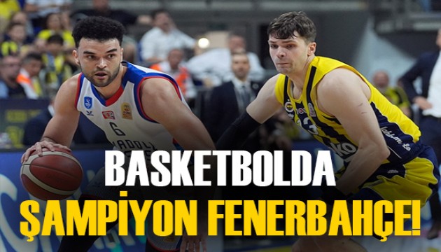 Fenerbahçe Beko tarihinde 11. kez şampiyon