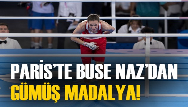 Buse Naz Çakıroğlu, Paris 2024'te gümüş madalya kazandı