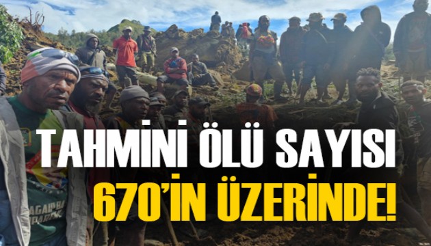 Papua Yeni Gine'de heyelan: Can kaybı 670'in üzerinde