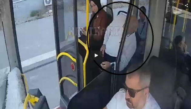 Otobüste kalp krizi geçirdi, şoför hastaneye yetiştirdi