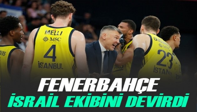 Fenerbahçe Beko, EuroLeague'de Maccabi Tel Aviv'i devirdi