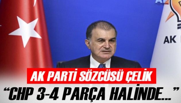 AK Parti Sözcüsü Çelik: CHP'li belediyelerin borçları katlanarak artıyor