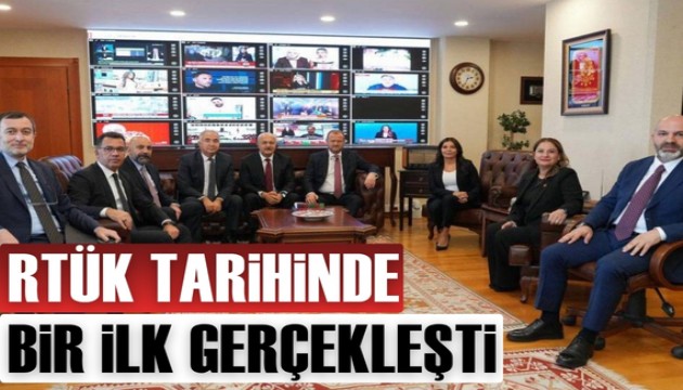 RTÜK tarihinde bir ilk!