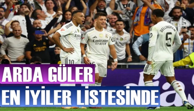 Arda Güler dünyanın en iyisi olmak için listede!
