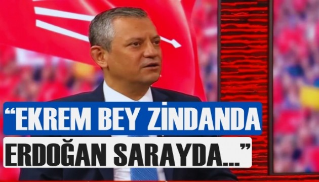 Özgür Özel: Ekrem Bey’le kardeşlik hukukumuz var