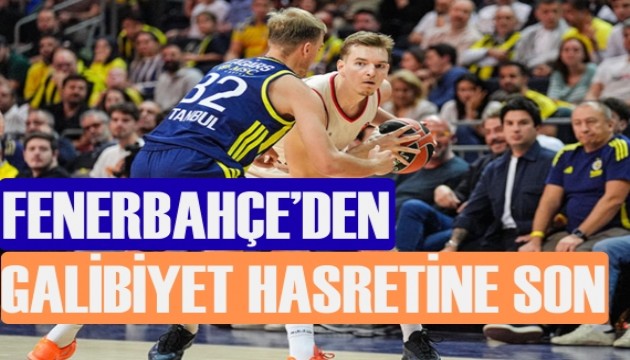 Fenerbahçe Beko evinde galip geldi
