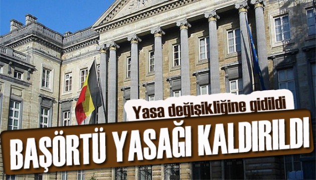 Belçika mahkemelerinde başörtüsü yasağına son verildi