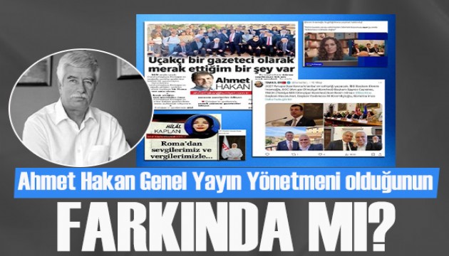 Faruk Bildirici yazdı: Ahmet Hakan Genel Yayın Yönetmeni olduğunun farkında mı?