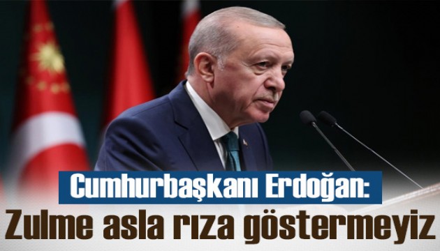 Cumhurbaşkanı Erdoğan'dan önemli açıklamalar