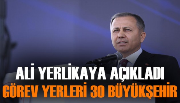 Ali Yerlikaya: Araçlarımızın büyük çoğunluğu 30 büyükşehrimizde görev yapacak