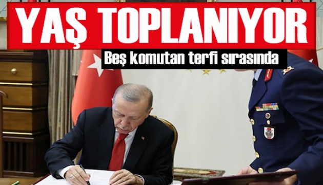 Yüksek Askeri Şura toplanıyor: Beş komutan terfi sırasında