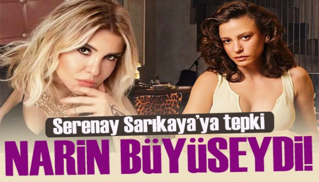 Serenay Sarıkaya'ya Gülben Ergen'den Narin tepkisi!