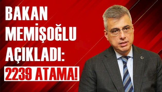 Bakan Memişoğlu: 2 bin 239 hekim ataması yapılacak