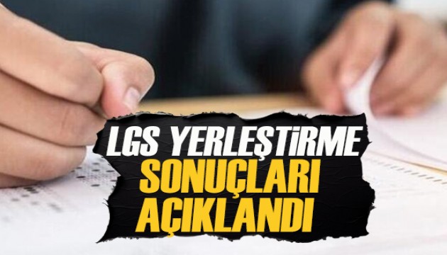 LGS 2024 tercih sonuçları açıklandı