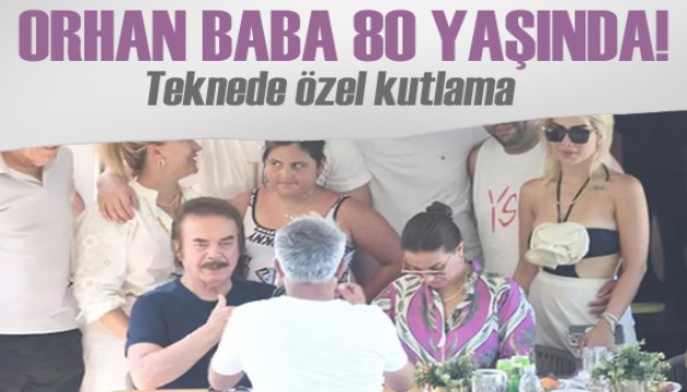 Orhan Gencebay'a 80. yaş gününe özel kutlama!