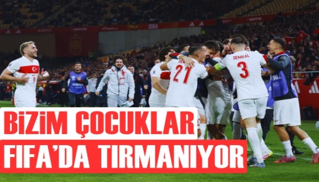 A Milli Takım'ın yükselişi devam ediyor