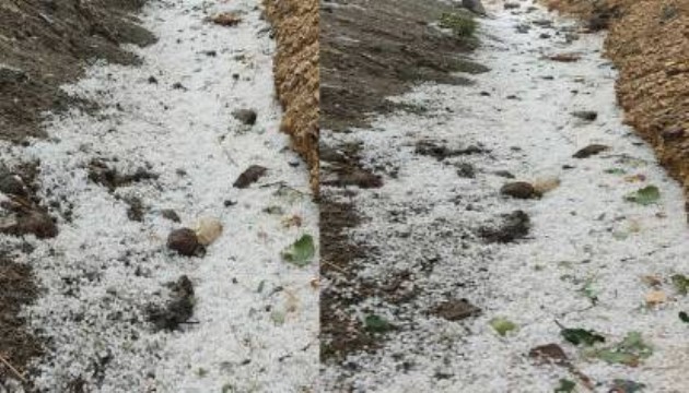 Tunceli’yi ağustos ayında dolu vurdu!