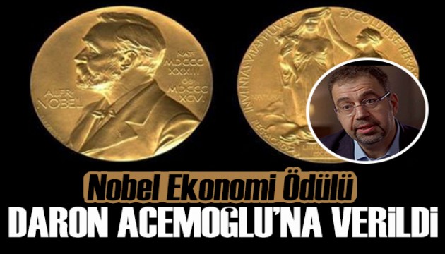 Nobel Ekonomi Ödülü Daron Acemoğlu'na verildi