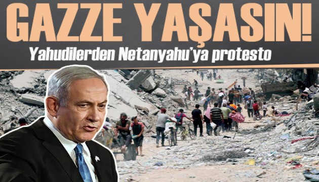 Yahudiler ABD Kongresi'nde! Netanyahu'ya 'Gazze yaşasın' protestosu