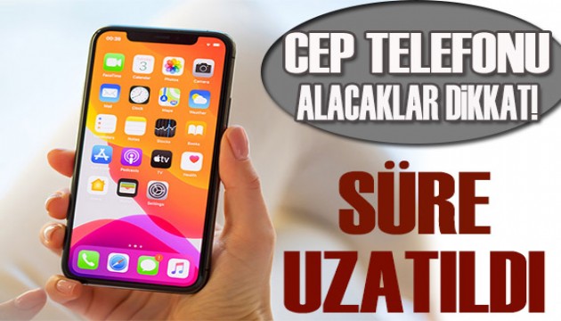 Cep telefonları için yeni taksit düzenlemesi