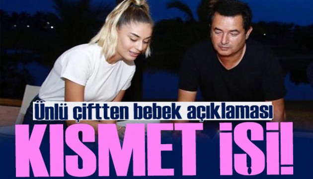 Acun Ilıcalı'nın eşi Ayça Çağla Ilıcalı'dan 'bebek' açıklaması!