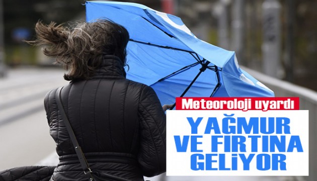 Meteoroloji il il uyardı! Yağmur, fırtına, sel...