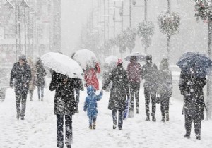 Batı Karadeniz'in iç kesimleri için kuvvetli kar uyarısı