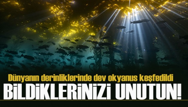 Dünya'nın derinliklerinde dev bir okyanus keşfedildi!