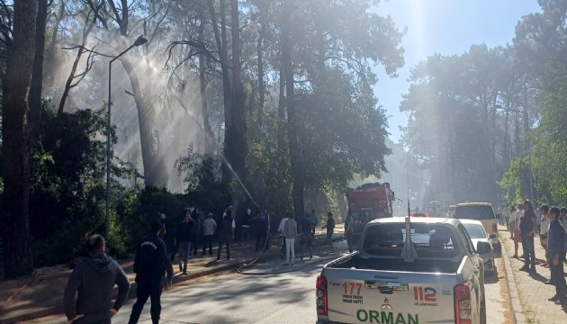 Antalya'da orman yangını