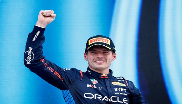 İspanya'da zafer Max Verstappen'in